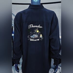 Tommy Bahama Navy Blue Shirt